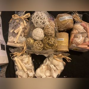 Sea shell table decorations